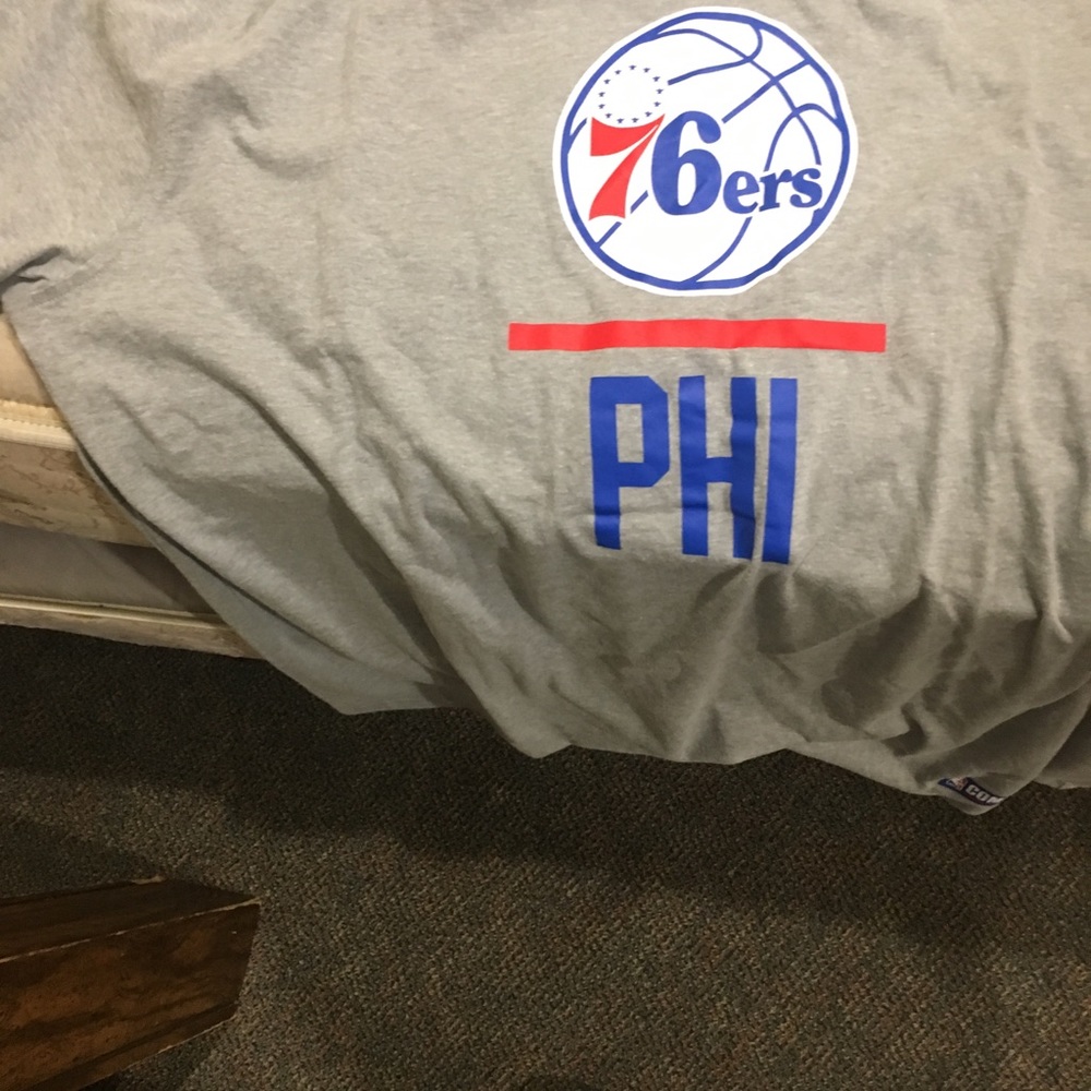 Phila 76ers UA gear NBA Combine